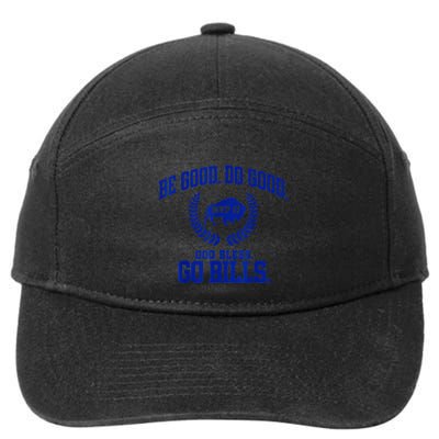 Mvp 17 Be Good Do Good God Bless Go Bill 17 7-Panel Snapback Hat