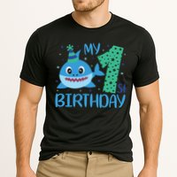 My 1st Birthday Sharks Gift For Birthday Cooling Performance Crew T-Shirt