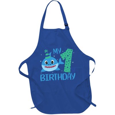 My 1st Birthday Sharks Gift For Birthday Apron