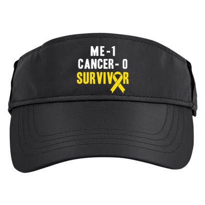 Me 1 Cancer 0 Childhood Cancer Survivor Adult Drive Performance Visor