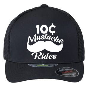 Mustache 10 Cent Rides Flexfit Unipanel Trucker Cap