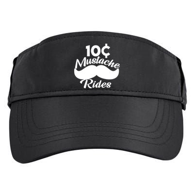 Mustache 10 Cent Rides Adult Drive Performance Visor