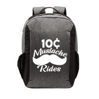 Mustache 10 Cent Rides Vector Backpack