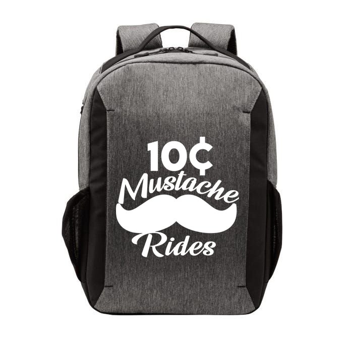 Mustache 10 Cent Rides Vector Backpack