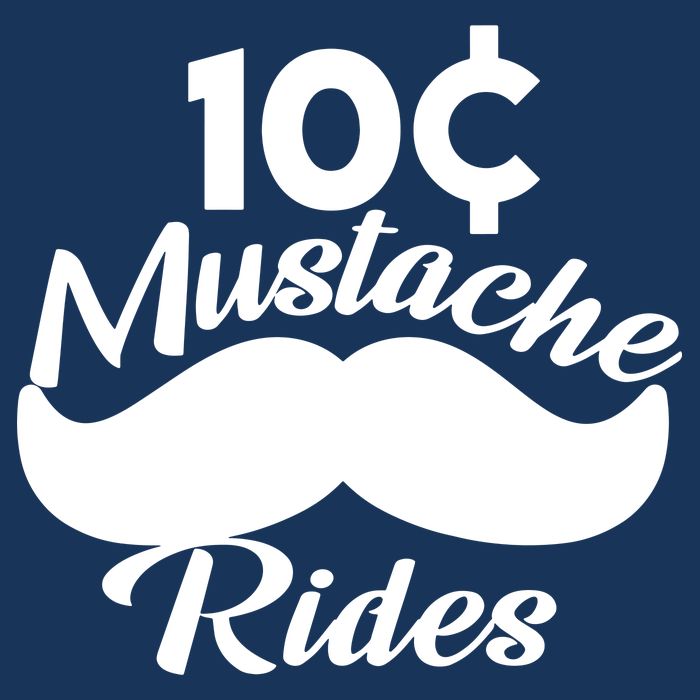 Mustache 10 Cent Rides Cool Comfort Performance Bucket Hat