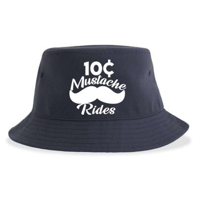 Mustache 10 Cent Rides Sustainable Bucket Hat