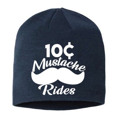 Mustache 10 Cent Rides Sustainable Beanie