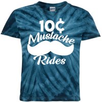 Mustache 10 Cent Rides Kids Tie-Dye T-Shirt