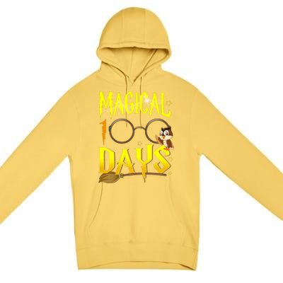 Magical 100 Days Of School Premium Pullover Hoodie