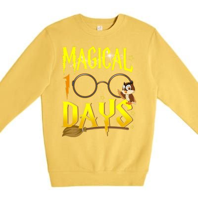 Magical 100 Days Of School Premium Crewneck Sweatshirt