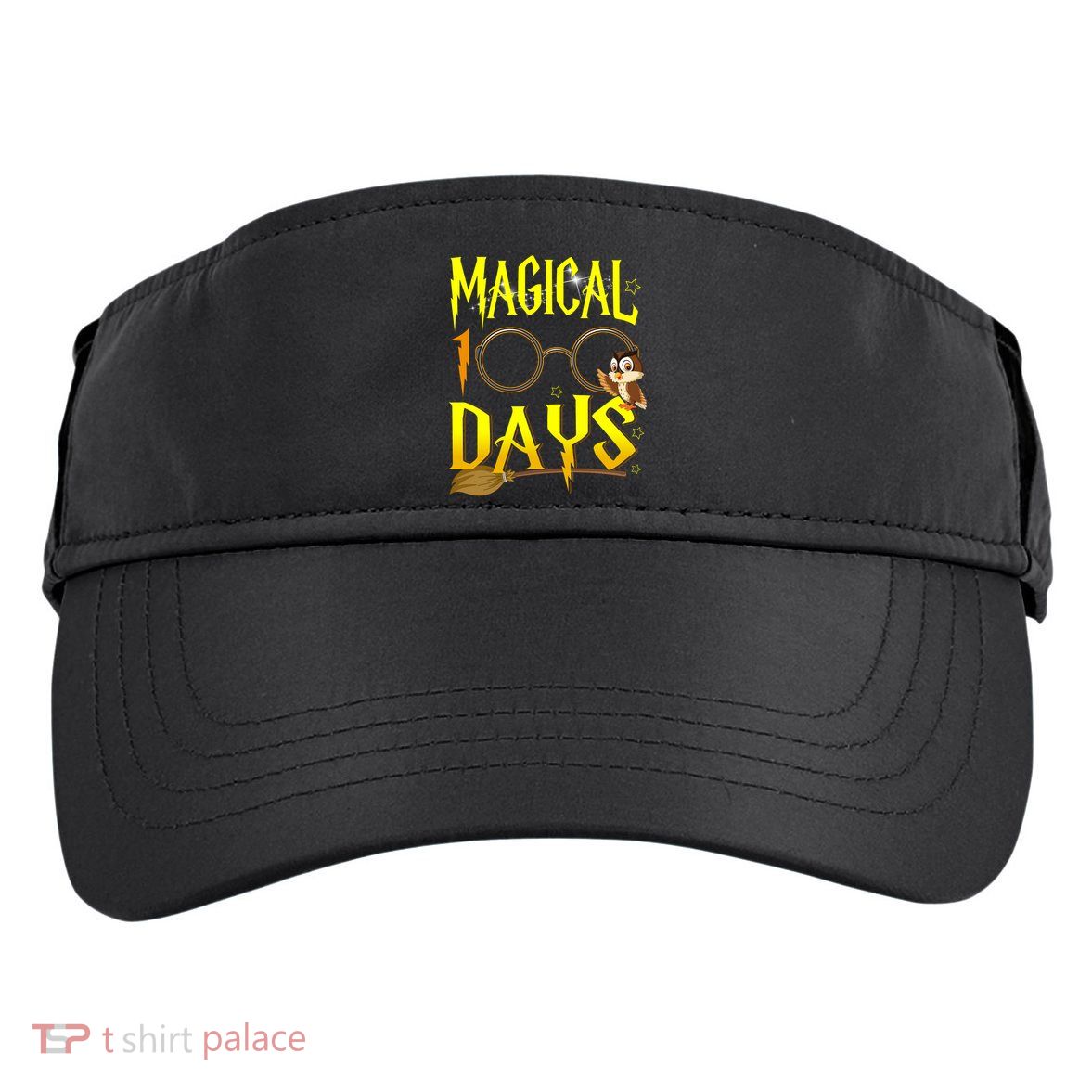 Magical 100 Days Of School Adult Drive Performance Visor