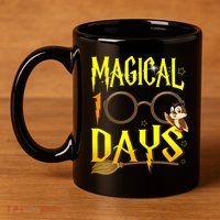 Magical 100 Days Of School 11oz C Handle Ceramic Mug