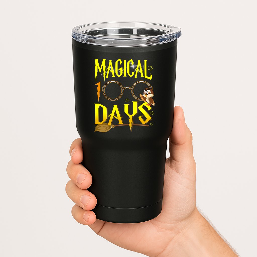 Magical 100 Days Of School Tumbler