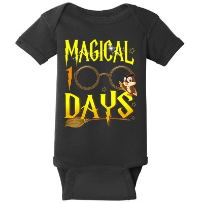 Magical 100 Days Of School Baby Bodysuit