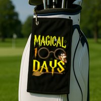 Magical 100 Days Of School Golf Towel
