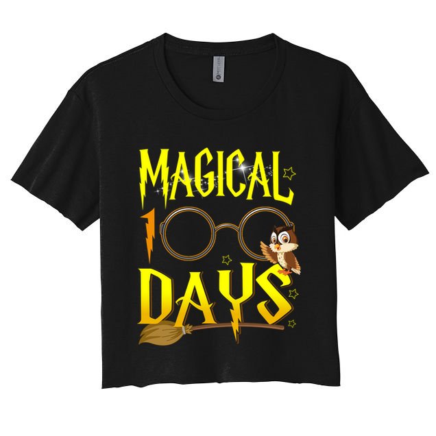 Magical 100 Days Of School Crop Top