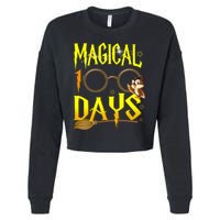 Magical 100 Days Of School Cropped Pullover Crew