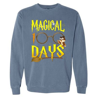 Magical 100 Days Of School Garment-Dyed Sweatshirt