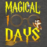 Magical 100 Days Of School Vector Backpack