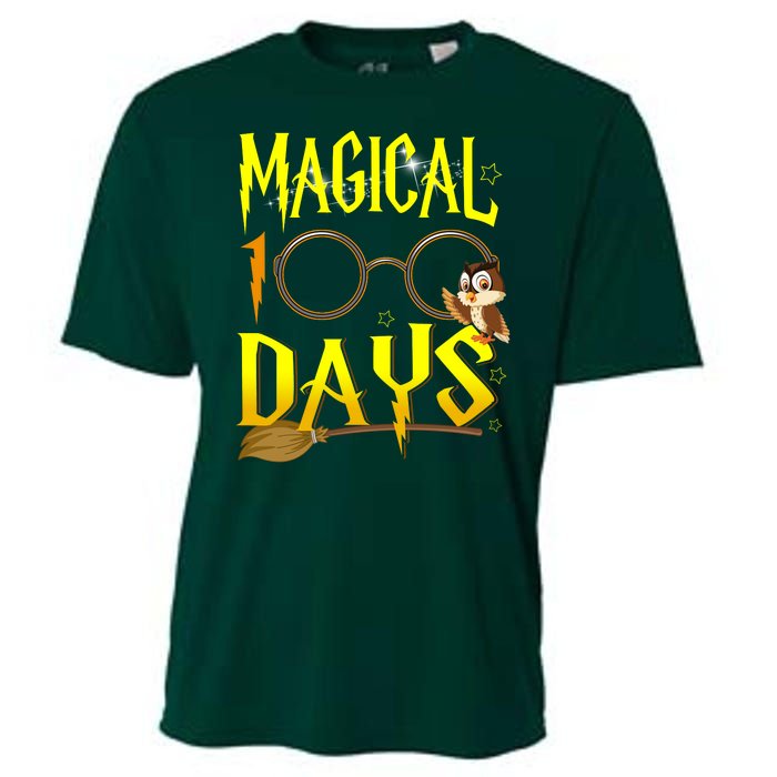 Magical 100 Days Of School Cooling Performance Crew T-Shirt