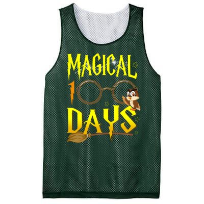 Magical 100 Days Of School Mesh Reversible Basketball Jersey Tank