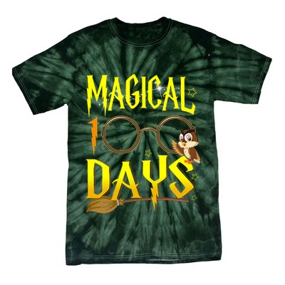 Magical 100 Days Of School Tie-Dye T-Shirt