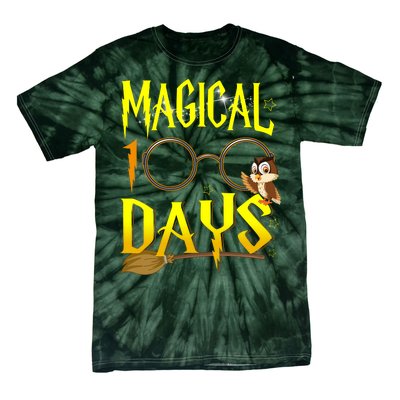 Magical 100 Days Of School Tie-Dye T-Shirt