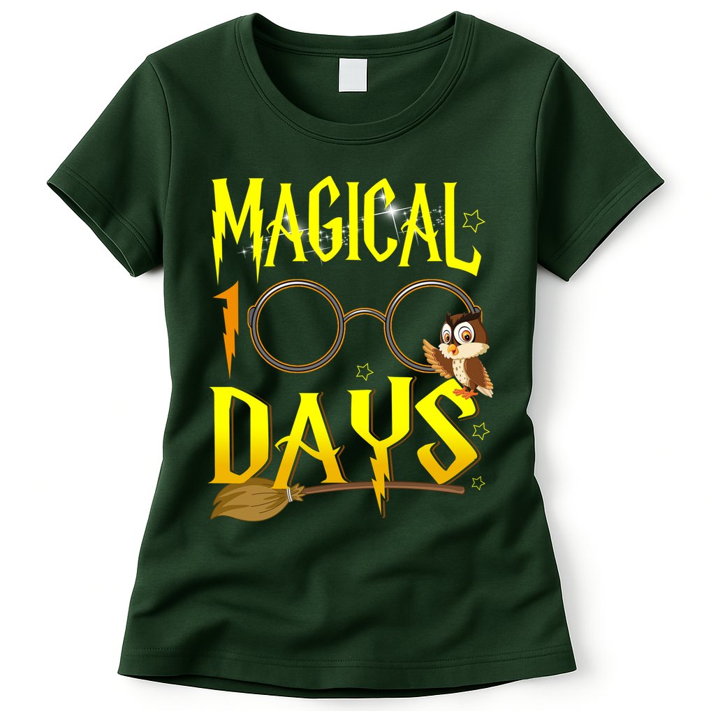 Magical 100 Days Of School Womens T-Shirt