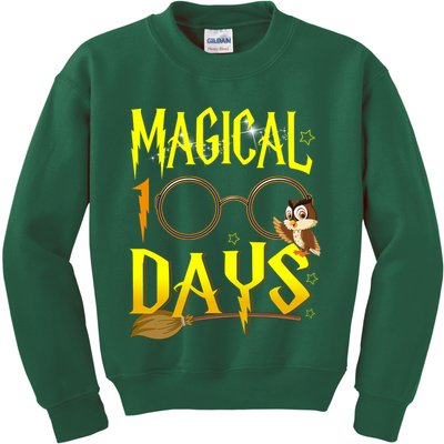 Magical 100 Days Of School Kids Sweatshirt