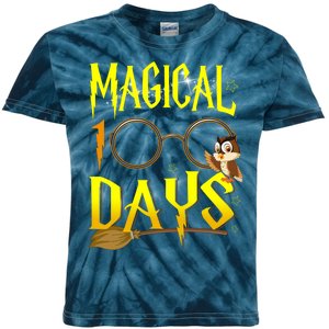 Magical 100 Days Of School Kids Tie-Dye T-Shirt