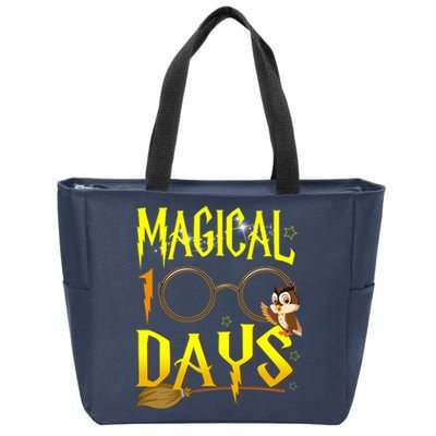 Magical 100 Days Of School Zip Tote Bag