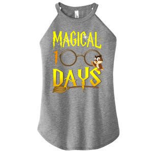 Magical 100 Days Of School Women's Perfect Tri Rocker Tank