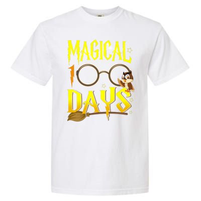 Magical 100 Days Of School Garment-Dyed Heavyweight T-Shirt