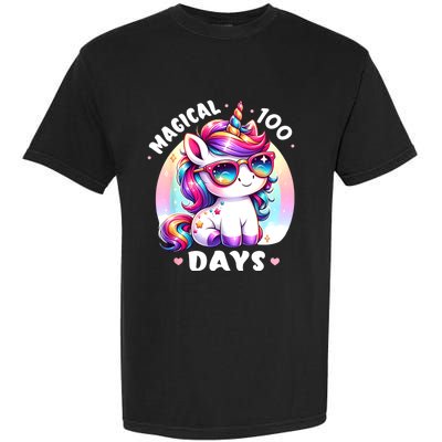 Magical 100 Days Of School Garment-Dyed Heavyweight T-Shirt