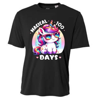 Magical 100 Days Of School Cooling Performance Crew T-Shirt