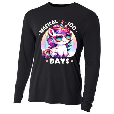 Magical 100 Days Of School Cooling Performance Long Sleeve Crew