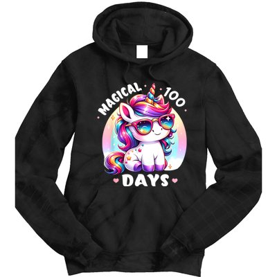 Magical 100 Days Of School Tie Dye Hoodie