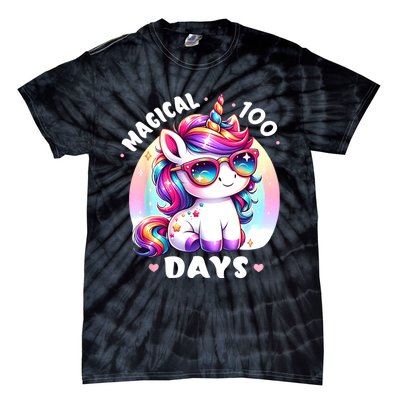 Magical 100 Days Of School Tie-Dye T-Shirt