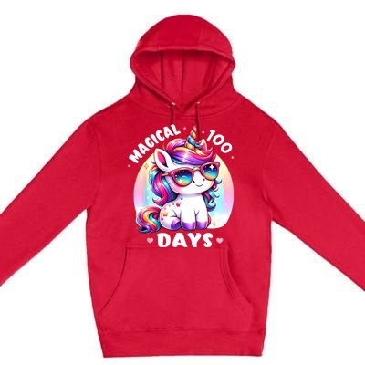 Magical 100 Days Of School Premium Pullover Hoodie