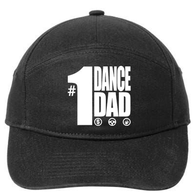 Mens 1 Dance Dad  7-Panel Snapback Hat