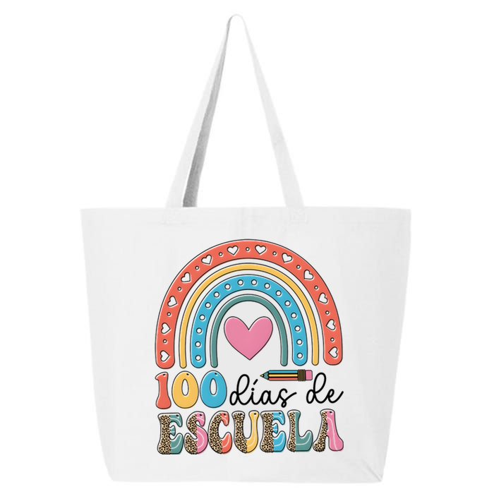 Maestra 100 DíAs De Escuela 100 Days Of School Spanish 25L Jumbo Tote