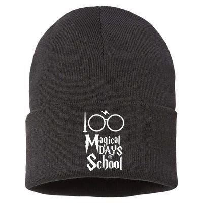 Magic 100 Days Of School Sustainable Knit Beanie