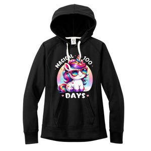 Magical 100 Days Of School Women's Fleece Hoodie