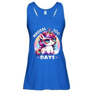 Magical 100 Days Of School Ladies Essential Flowy Tank