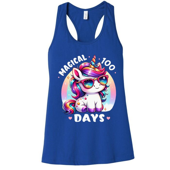 Magical 100 Days Of School Women's Racerback Tank