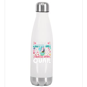 My 1st Easter Day Quail Easter Day Stainless Steel Insulated Water Bottle