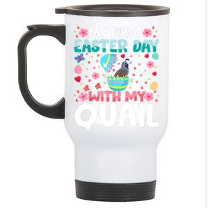 My 1st Easter Day Quail Easter Day Stainless Steel Travel Mug