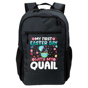 My 1st Easter Day Quail Easter Day Daily Commute Backpack