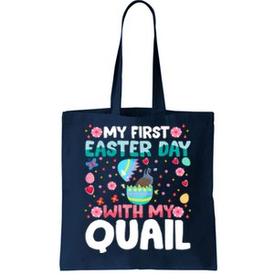 My 1st Easter Day Quail Easter Day Tote Bag