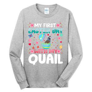 My 1st Easter Day Quail Easter Day Tall Long Sleeve T-Shirt